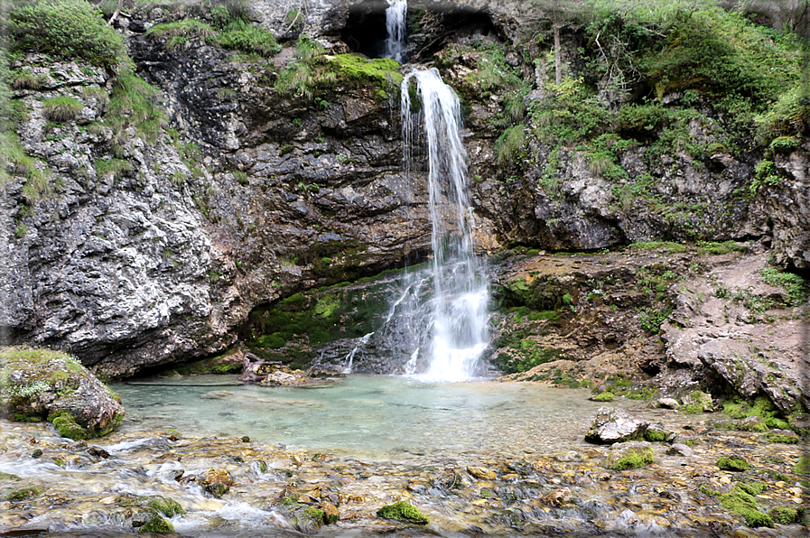 foto Cascate alte in Vallesinella